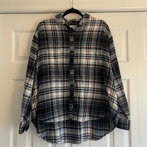 Madewell flannel with pockets